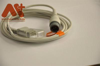 China GE Patient Monitor Accessories Non Connector BD IBP Cable Nihon Kohden for sale