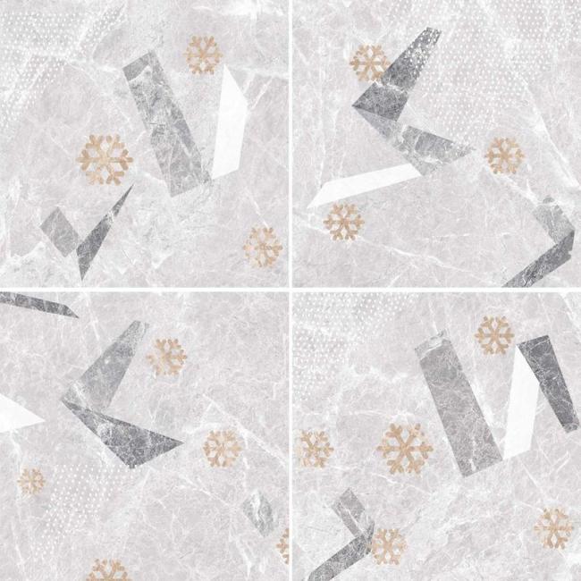 Stone look Rustic Porcelain Tile Acid-Resistant 30 * 30 cm commercial building