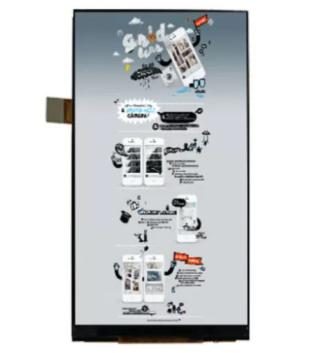 4.7 Inch TFT LCD Touchscreen side view