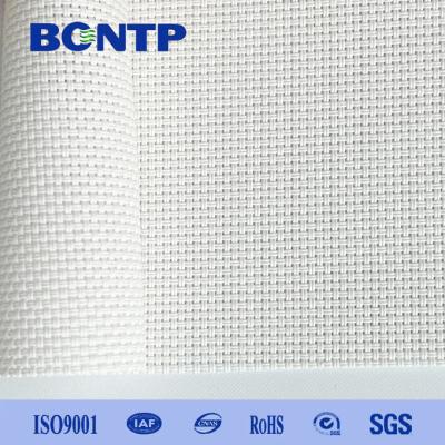 China PVC Coating Acoustic Transparent Projection Fabric Projection Screen Material for sale