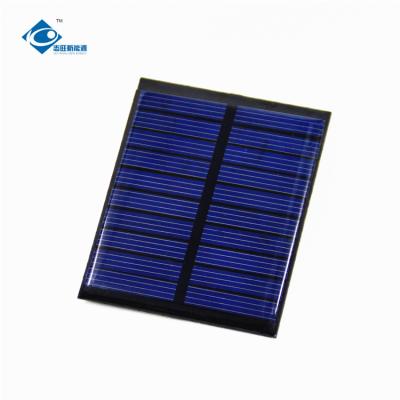 China 5V Strip PET Solar Photovoltaic Panel ZW-6855 Mini Portable Solar Panels 0.5W Epoxy Solar Panel for sale