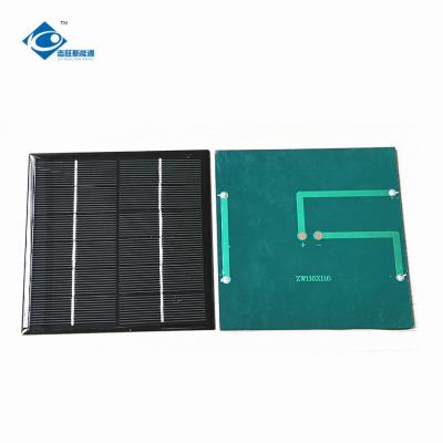 China Outdoor Solar Charger ZW-116116 Custom Mini Epoxy Solar Panel 1.8W Solar Panel Photovoltaic 6V for sale