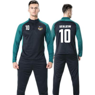 China Adult Long Sleeve Pattern Printed Word Sports Team Uniform Autumn for sale