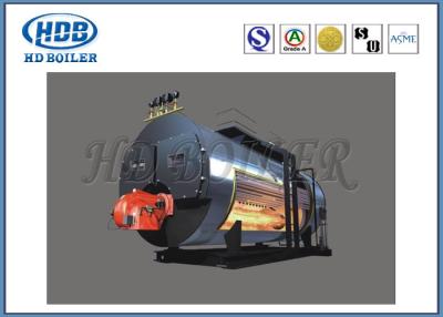 China O gás horizontal automático ateou fogo à caldeira, caldeira de vapor de alta pressão ISO9001 à venda