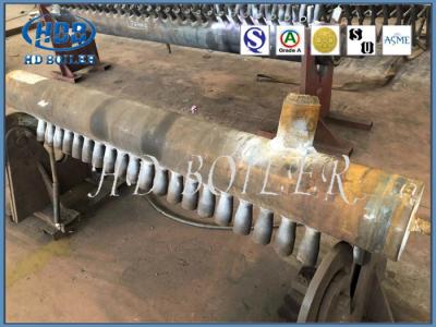 China High Preasure Boiler Header Manifolds In Industrial Power Plant , ASME Standard boiler parts for sale