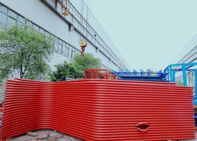 China Carbon Steel Bare Tube Water Wall Panels as Heating Surface For Waste Heat Recovery Boilers for sale