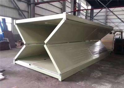 China Construcción plegable prefabricada de la casa del envase de la prenda impermeable a prueba de herrumbre en venta