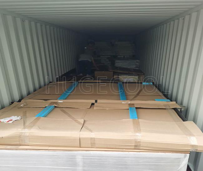 Thermal Insulated PU Panel Manual Sliding Door for Cold Room