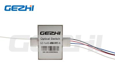 China 1x4T Optical Switches S105/125um Fiber For Channel Switching Of Laser / Medical Equipment for sale