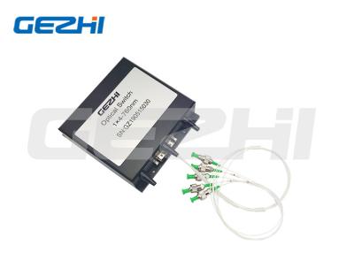 China 1x4 Ports Single Mode Fiber Switch Non Latching for sale