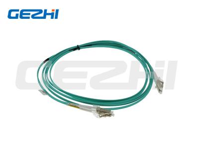 China Duplex LC al cordón de remiendo del cable OM3 del remiendo de la fibra del LC el 1M/2M/3M Customized en venta