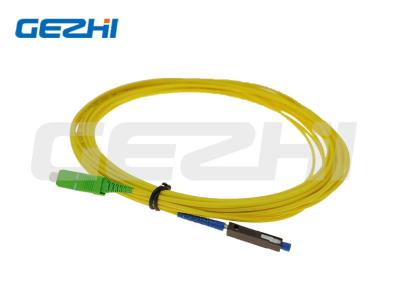 China Simplex MU To SC Connector Fiber Patch Cord Patch Cable Series For Data Network for sale