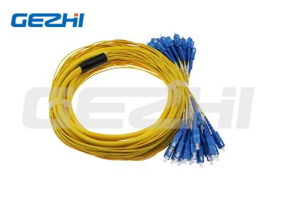 China SC Type Fiber Optic Connector Cable Fiber Optical Patchcord For Communications System for sale