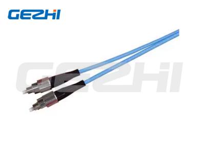 China Armored FC, SC, LC, ST, MTRJ Fiber Optic Patch Cord For Optical Communication System for sale