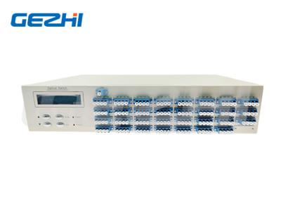 China Fiber Optical Switch Fast Switching Time 1x128 Optical Switch With LCD Display for sale