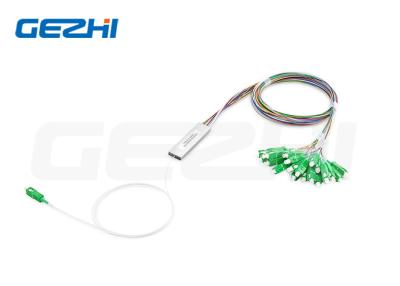 China 1x24 SC/APC Fiber PLC Splitter Blockless Mini Module Splitter for sale