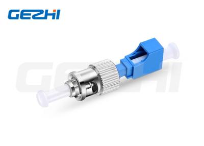 China 0.5dB Single Mode Fiber Optic Adapter Lc / Upc Female To St / Upc Male Simplex Os2 for sale
