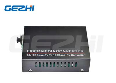 China Conector LC Conversor de fibra de modo único Netaxcess 10 / 100Base TX para 100Base FX com porta SFP / Rj45 à venda