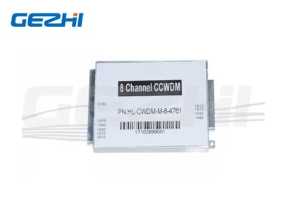 China 8 Channel Mini Small CWDM Mux Demux Module Fiber CCWDM Multiplexer for sale