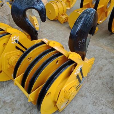 China Foundry Material Hook Blocks Mini Lifting Crane Hooks 32 Ton for sale