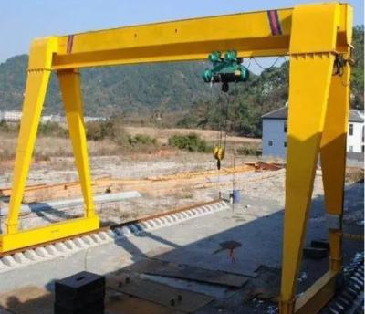 China 16ton A Frame Lifting Gantry Crane With MD Electric Hoist For Lifting Concrete Plate for sale