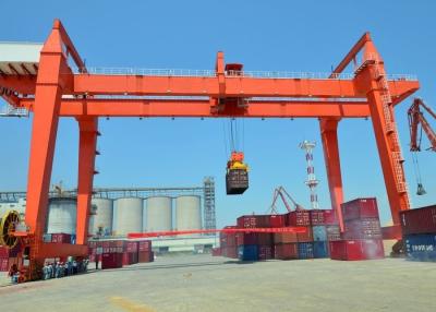 China Strong Bearing Capacity Double Beam Gantry Crane 5-50 Ton For Smelting Works for sale