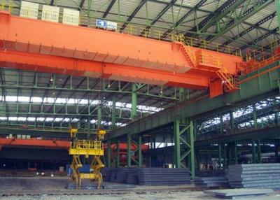 China CE ISO Double Girder EOT Crane 7-35m Span Electric Double Beam Overhead Crane for sale