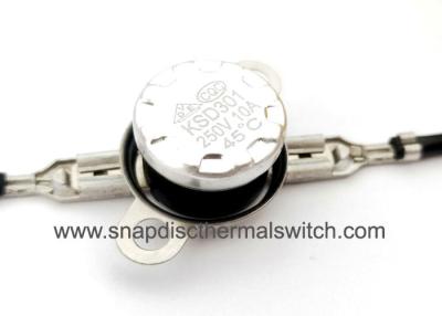 China 125A 3 Deg C Snap Action Thermostat Used In Refrigerator Rice Cooker KSD301 for sale