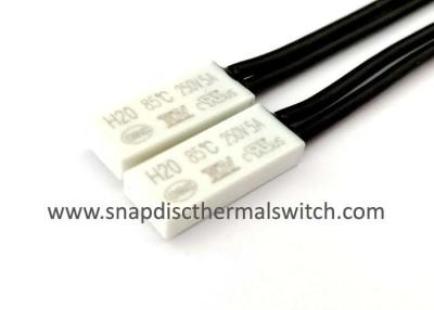 China Normally Closed 85 Deg C H20 Thermal Cutoff Switch For Temperature Protection for sale