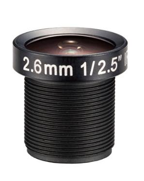 China 1/2.5 inch F2.0 m12 mount 2.6mm fixed-focal lens ( Fabricante de lentes cctv s montaje M12 ) for sale