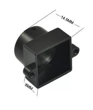 China Metal M12 CCTV Camera Lens Holder 20MM Hole Distance CCD Lens Mount Base for sale
