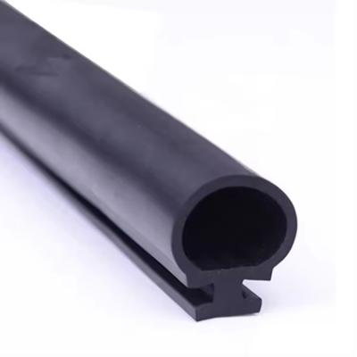 China Customized Inner and Outer Diameter EPDM Extrusion Rubber Seal Strip for Solar Panel for sale