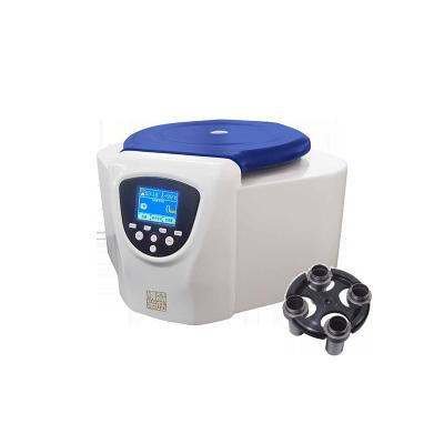China Microcomputer Control Clinical Centrifuge Machine 4000rpm Small Bench Centrifuge for sale