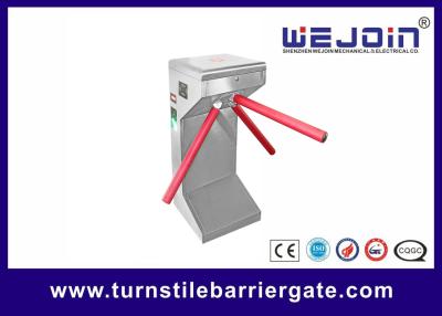 China Bus Station RFID Access Control Automatic Tripod Turnstile Gate for sale