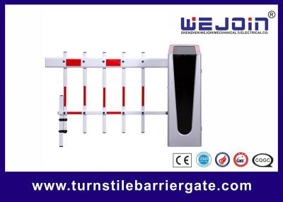 China Super Torque Traffic Barrier Gate , Swing Arm Barrier Gate DC Servo 0.9 - 5s Adjustable for sale