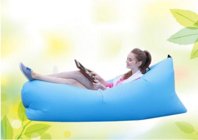 China Living Room Sofa Bean Bags Fast Inflatable Lamzac Hangout Air Sleep Camping Bed Only Need Ten Seconds Sleeping Bag Recli for sale
