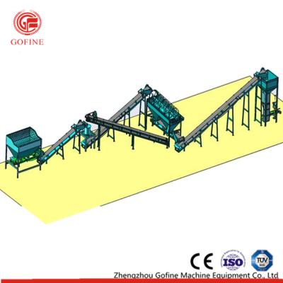 China Semi Automatic Organic Fertilizer Production Plant Reliable Running Easy Maintenance for sale