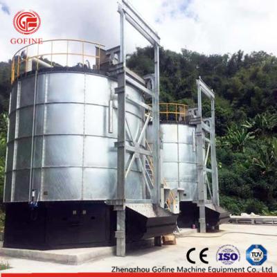 China Poultry Manure Organic Fertilizer Compost Tank Customized Color Easy Operation for sale