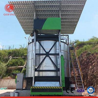 China Adubo orgânico hidráulico completo que aduba o equipamento para a fermentação aeróbia à venda