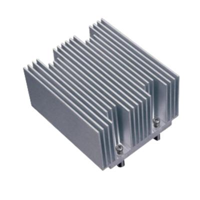 China OEM / ODM Aluminum Extrusion Heat Sink Silver Heat Dissipation for sale