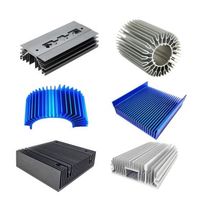 China Industrial Aluminium Extrusion Heat Sink Profiles For Customized Production for sale
