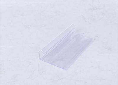 China Custom Transparent Plastic Profiles , Clear Plastic Extrusion Sections for sale