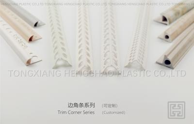 China Colored Custom Plastic Profiles , Extruded PVC Plastic Profile for sale