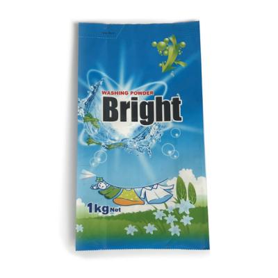 China Side Gusset Bag For Eco Friendly Laundry Detergent Washing Powder Packaging for sale