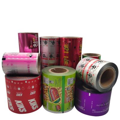 China Food Packing Plastic Laminated Roll Film With Aluminum Foil Material for sale