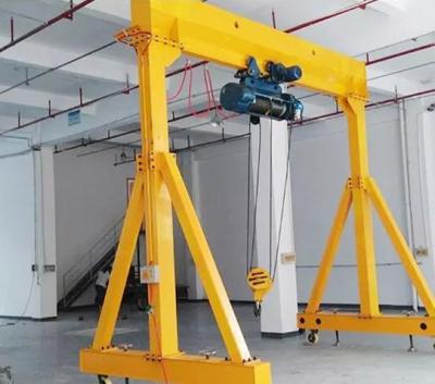 China 2m-10m  Span Portable Gantry Crane  Workshop Gantry Crane Customized for sale
