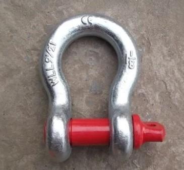 China Bow Type Shackle Crane Stainless Steel Durable Connections Different Sizes en venta