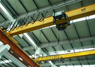 China Europa denomina 10 Ton Single Girder Overhead Cranes 220V 480V amplamente utilizado à venda