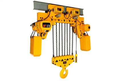 China 10t 20t Large Load Electric Chain Block Hoist Customzied Hand Operated for sale
