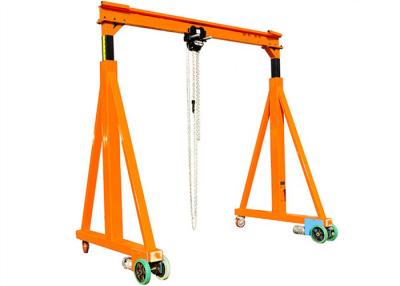 China 0.5t-30t Customized Small Portable Gantry Crane With 4 Wheels for sale